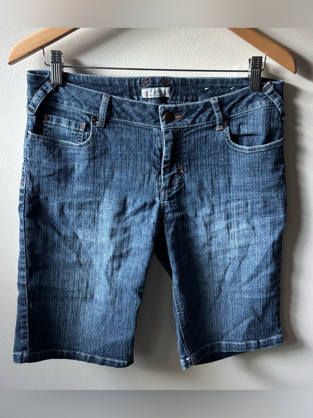 SO Wear It Declare It Long Denim Shorts